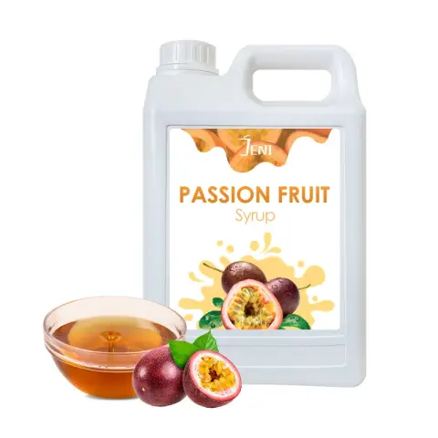 JENI Passion Fruit Syrup - 1.9L/2.5Kg Limonade JENI Passion Fruit Syrup - 1.9 L/2.5 kg Limonade