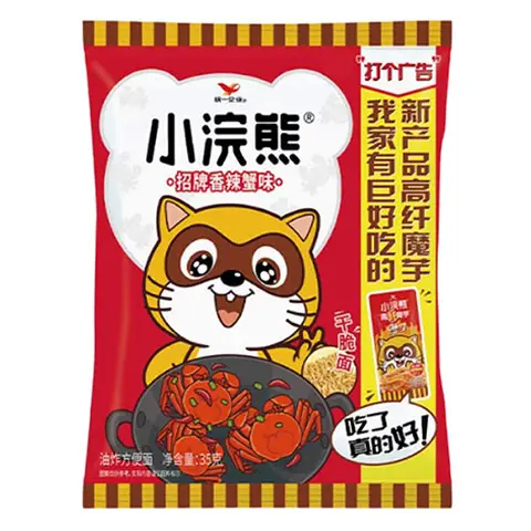 Unif Noodle Snack - Spicy Crab 35g