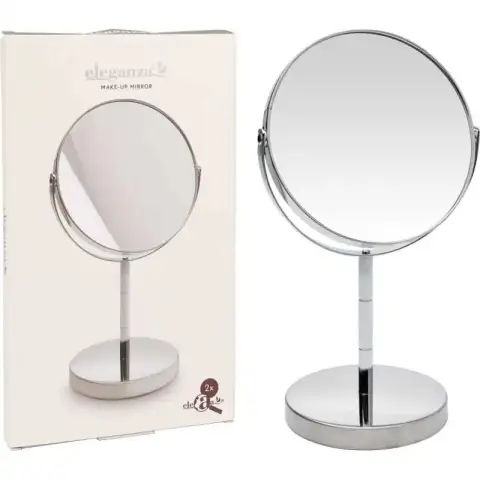 Mirror on Metal Stand 2 Sided