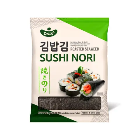 Delief Gerösteter Seetang Sushi Nori 24g