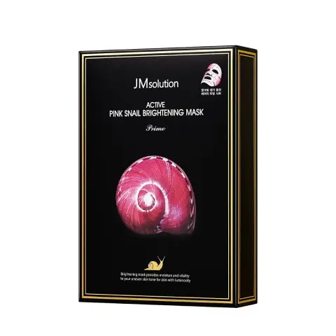 JMsolution Active Pink Snail Aufhellende Maske Prime 10 Stück