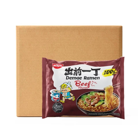 Nissin Demae Ramen Beef 30x100g 1box Beef flavor box