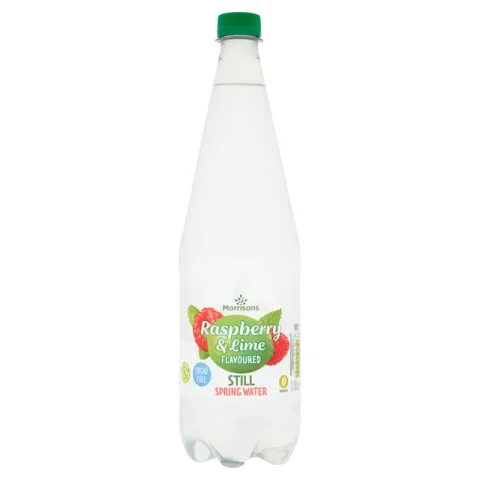 Morrisons Still Raspberry & Lime Spring Water 1 litre