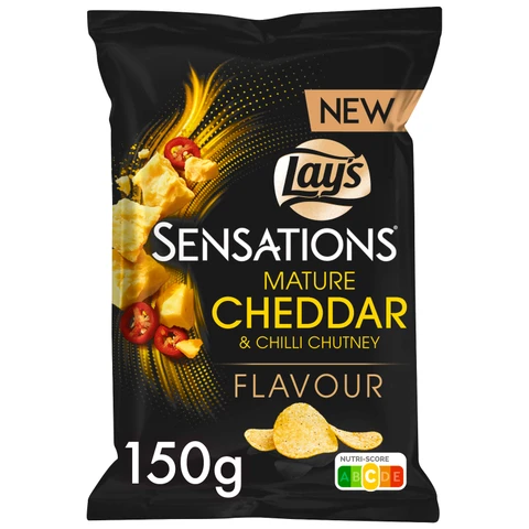 LAY'S Sensations Mature Cheddar & Chili 150g