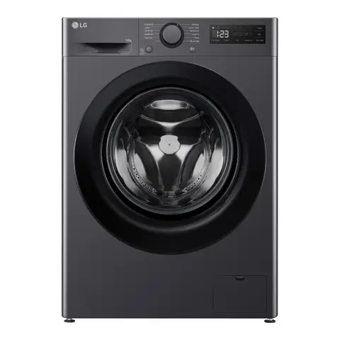 LG Waschmaschine F4WR510SBM, 10 kg, 1400 U/min, Energieeffizienzklasse A, Schwarz