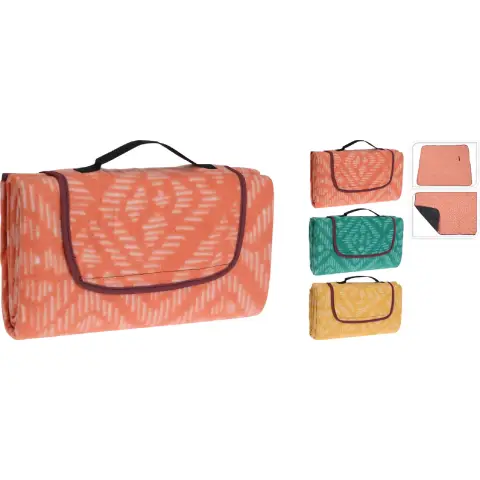 Picnic Blanket Outdoor Camping Picnic Foldable Mat 130*150cm 3ASS