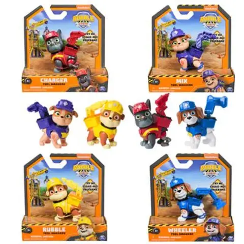 Paw Patrol Rubble et son équipage Action Pup Ass.
