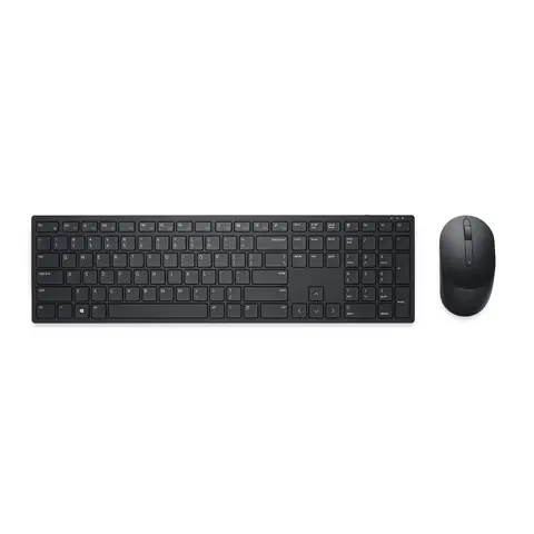 DELL Pro toetsenbord en muis - KM5221W - VS internationaal (QWERTY) - zwart