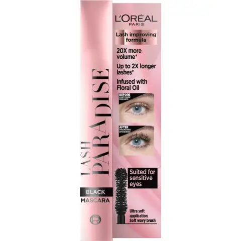 Loreal Mascara L'Oréal Lash Paradise Black 6,5 ml