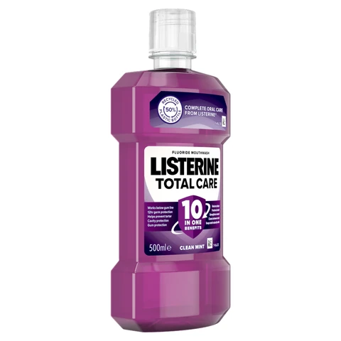 Listerine Total Care 10-in-1 Benefit Clean Mint Mouthwash 500ml