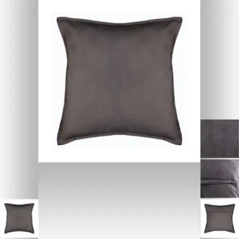 Coussin Lilou Gris Foncé 45x45cm