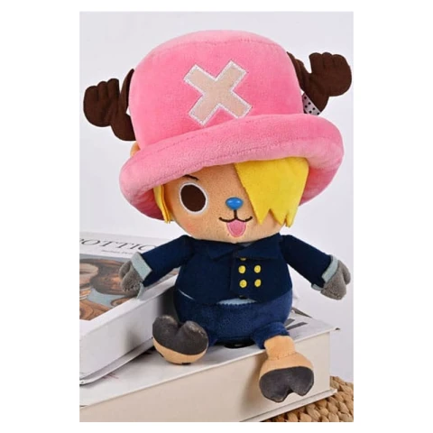 One Piece Plush Figure Chopper x Sanji 20 cm