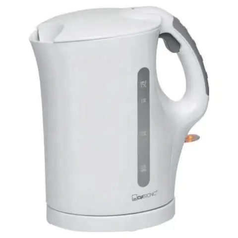 Clatronic WK 3445 - Bouilloire - 1.7L 2200W blanc verrouillage