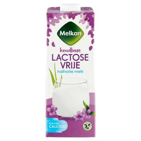 Melkan Houdbare Lactosevrije Halfvolle Melk 1 L