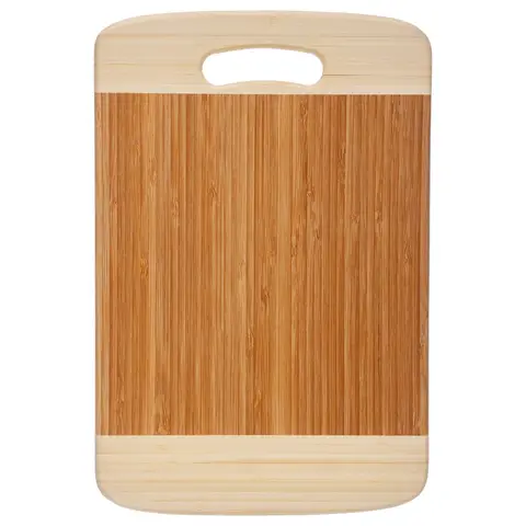 30 × 20 cm Bambus-Schneidebrett mit Griff