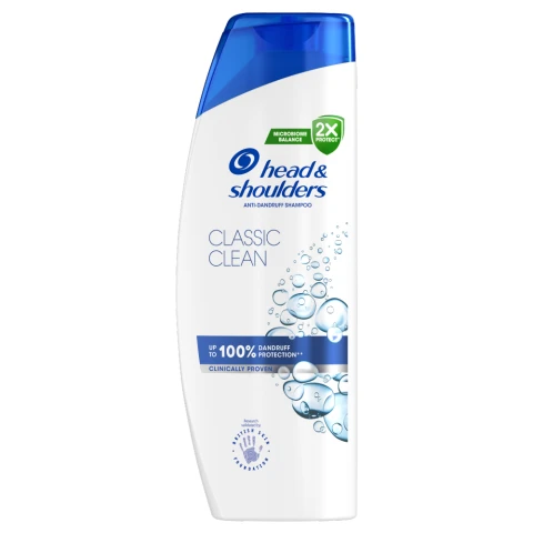 Head & Shoulders Classic Clean Anti Dandruff Shampoo 400ml for Daily Use. Cleen Feeling