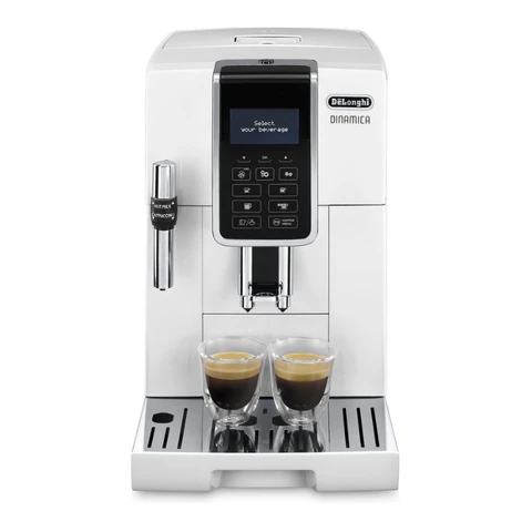 De’Longhi Dinamica ECAM350.35.W Fully Automatic Coffee Machine – White