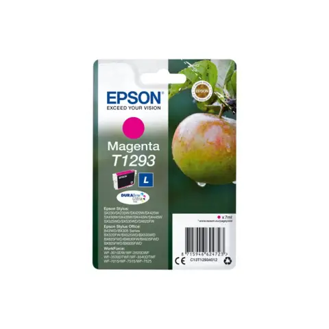 Epson T1293 Originele magenta inktcartridge L-grootte met RF/akoestisch alarm voor stylus/WorkForce.