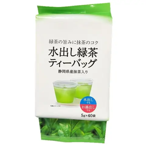 Yamasekien-Seicha Green Tea Teabag 40p/pack 静冈綠茶茶包 5g*40p