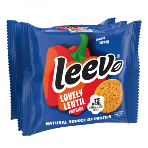 Leev Bio Lentil Waffles Papr Gv 54g