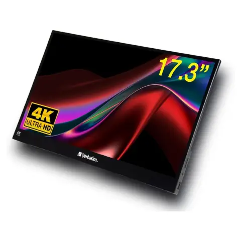 Verbatim PMT-17 4K Portable Touchscreen Display