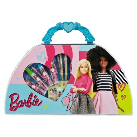 Barbie Mallette de Coloriage 51 pièces