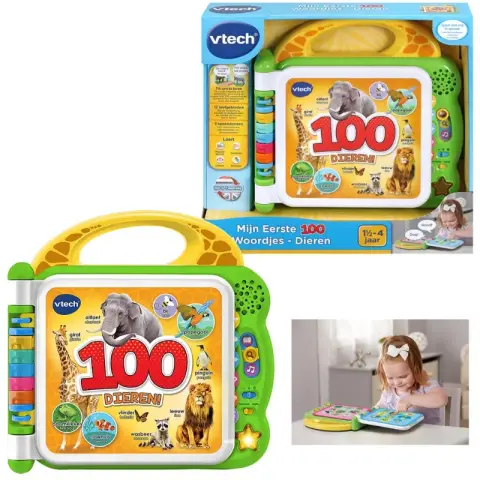 VTech My First 100 Words Animals NL EN