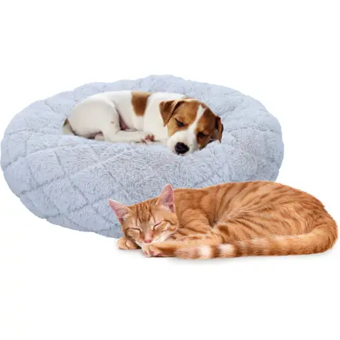 Kat En Hond Bed Kat Kennel Kussen Huisdier Benodigdheden Kussen Winter Warm - 46 * 13cm - Grey