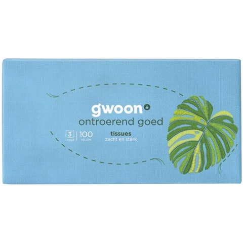 G'woon Mouchoirs 100 feuilles