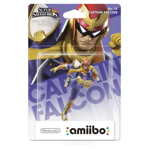 Nintendo AMIIBO: Super Smash Bros. Collection – Captain Falcon – Nr. 18 (Multi)