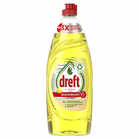 Dreft Liquide vaisselle Dreft Platinum Quickwash citron 625 ml