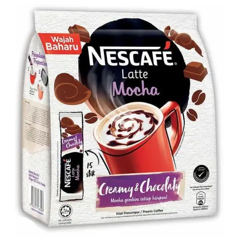 [Produit à date courte]Nestle Café - Moka Latte (31G*15)Date de péremption2025/11/30