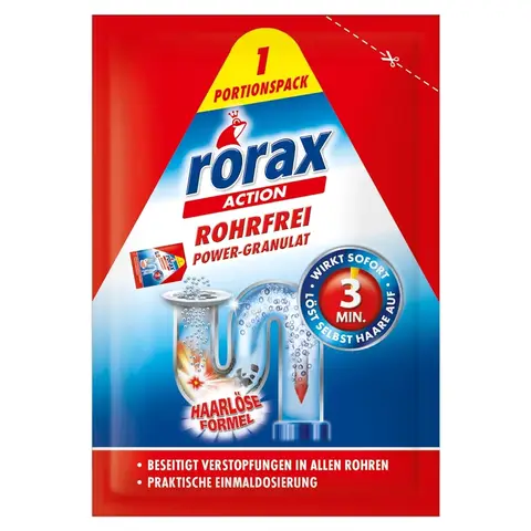 Rorax Rohrfrei Power-Granulat 60 g