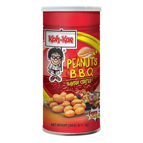 KOH KAE PEANUTS BBQ FLAVOUR 230g 大哥牌花生豆 烧烤味 230g