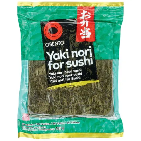 Obento Yaki Nori 50 Blätter 125g