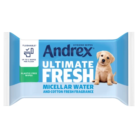 Andrex Ultimate Fresh 36 Hygiene Wipes