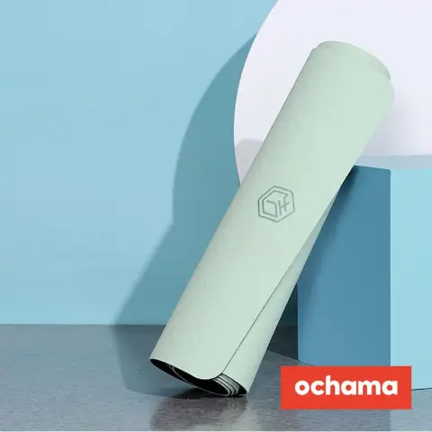 ochama Yoga Mat Matcha Green 183x66cm