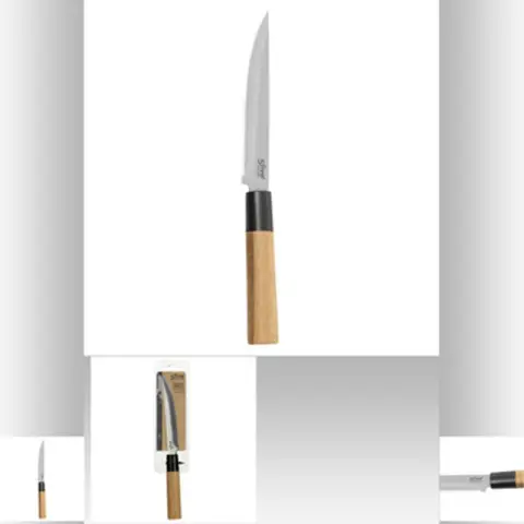 Black Bamboo Utility Knife