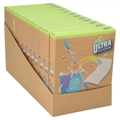 Floor cleaning towel set (including detergent)