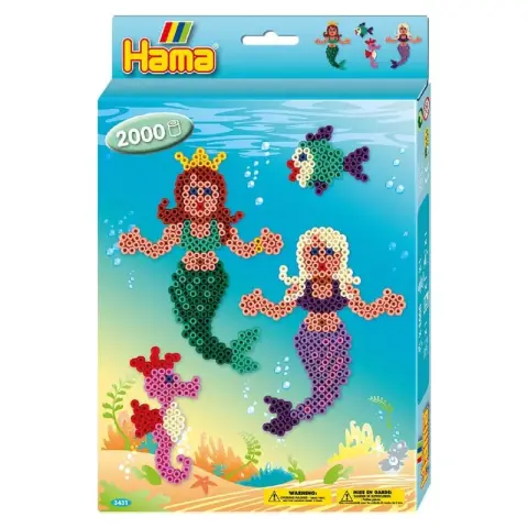 Hama 3431 Mermaids 2000pcs