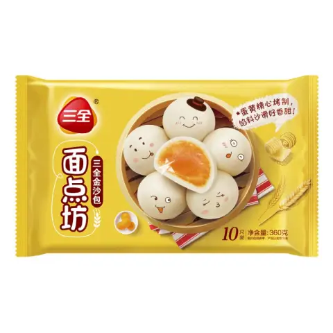 SAN QUAN SQ Gedämpftes Eigelbbrötchen 360g