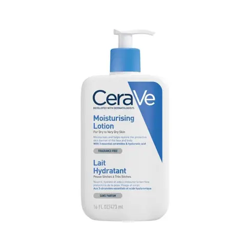 Cerave Moisturizing Lotion For Very Dry To Dry Skin 473 ml