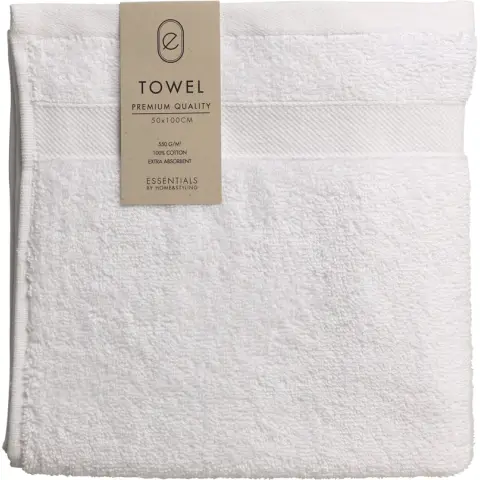 Towel - 50x100cm - White