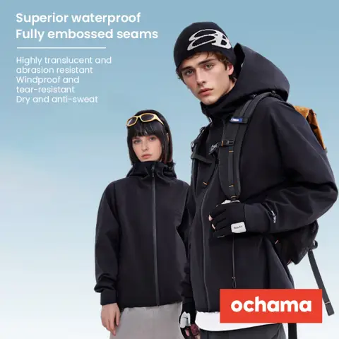 ochama [Pangolin 500 Series] Stretch Jacket Single-layer Hard Shell Jacket Unisex
Obsidian Black L