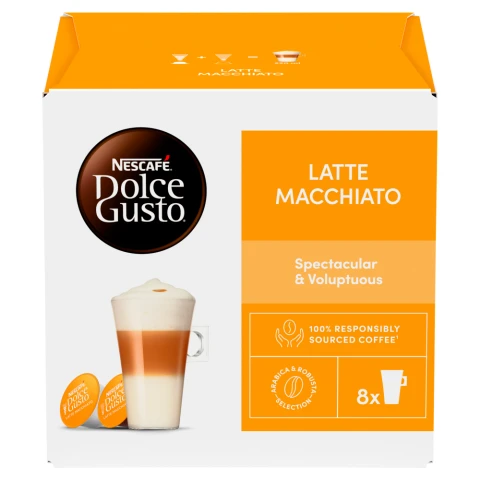 Nescafe Dolce Gusto Latte Macchiato 16 Capsules 183.2g