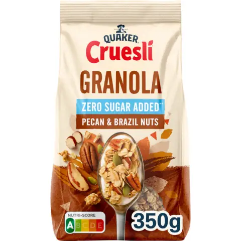 Quaker Cruesli Granola Compl Pekannuss/Nuss 350g
