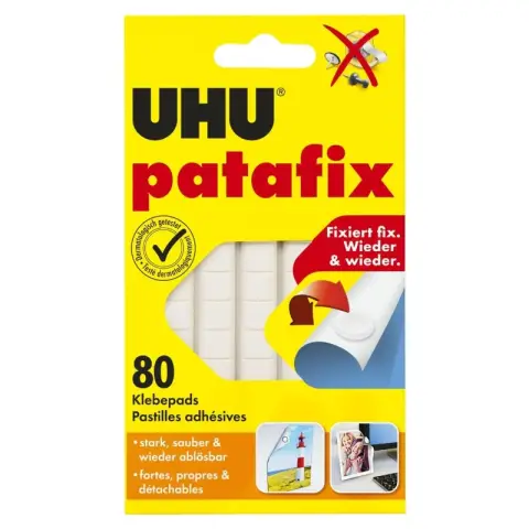 UHU patafix weiss 80 Pads D/F