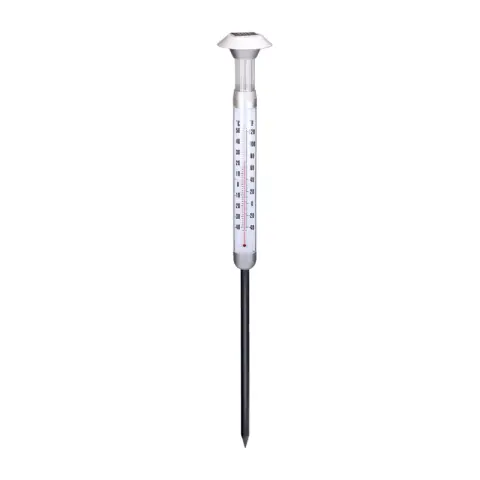 Solarthermometer LED 2in1
