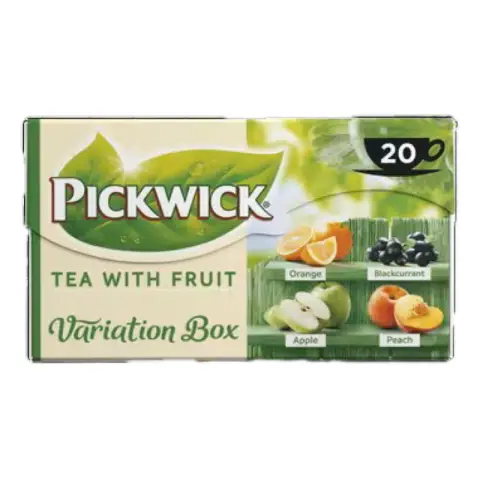Pickwick Thé aux fruits verts Pickwick Fruit Variété 20 pièces 30g