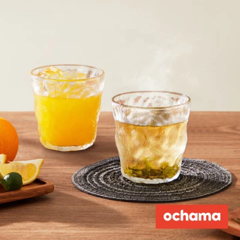 ochama Glass Cup, 250ml * 2